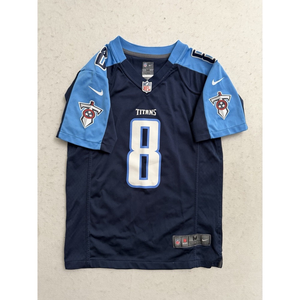 Marcus Mariota Tennessee Titans Nike NFL‎ Jersey Size Youth Medium AUTHENTIC